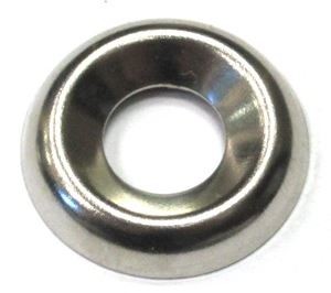 cup washers nickel plated