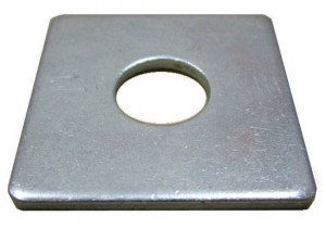 square washers zinc